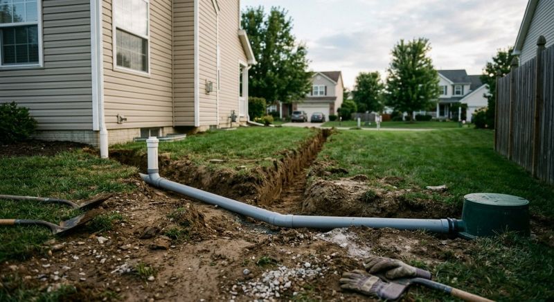 Sewage Line Installation in Austin, TX