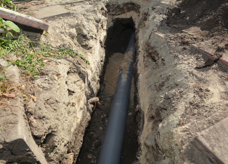 Sewage Line Installation in Austin, TX